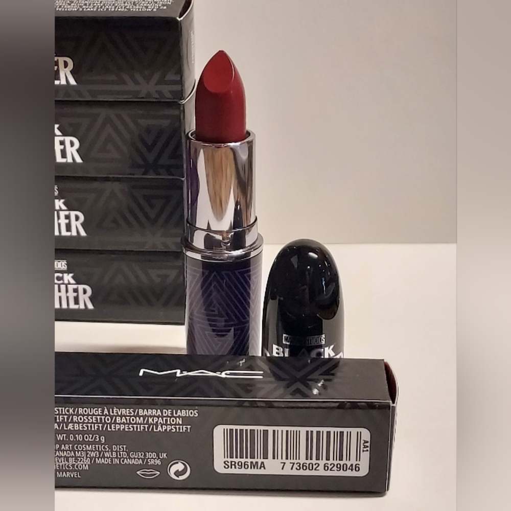 MAC Lipstick Black Panther Lipstick *ROYAL INTEGRITY* / .10 oz / NIB - LTD ED - Picture 5 of 5
